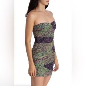 BCBG Strapless Dress Size 10